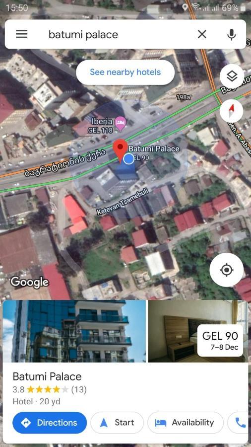 Hotel Batumi Palace Eksteriør billede